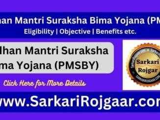 Pradhan Mantri Suraksha Bima Yojana (PMSBY)